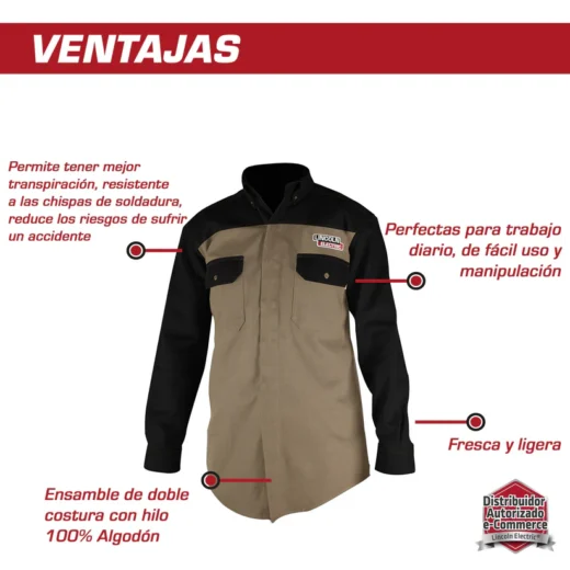 Camisola Soldador Lincoln Profesional RFTA - Image 3
