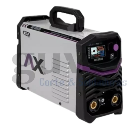 AXT-EM207LCD Soldadora inversor, MIG GAS/NO GAS, Electrodo y TIG LIFT