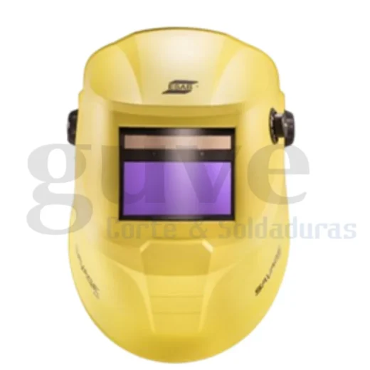 Careta Electrónica ESAB SAVAGE A40 AMARILLA