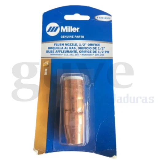 NOZZLE ACCULOCK MDX 1/2,FLUSH, COPPER N-M1200C - Image 2